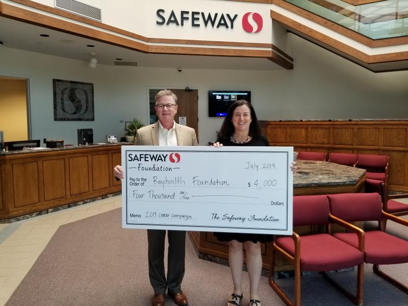 Bayhealth Receives Grant from Safeway Foundation to Fund Biopsies for